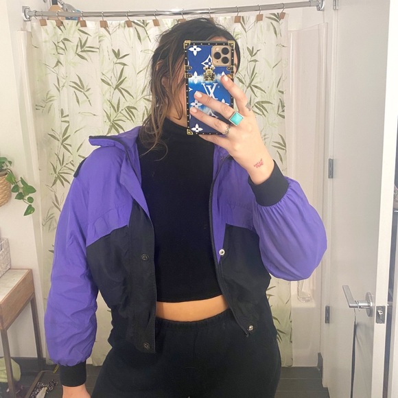 Pacific Trail Tops - vintage color block windbreaker